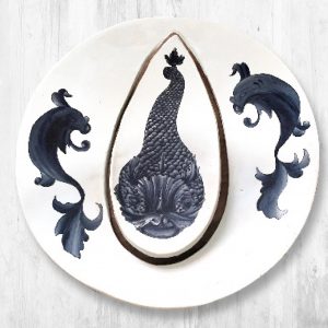 Centrotavola in porcellana