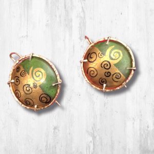 Orecchini in porcellana