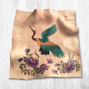 Piatto in porcellana - Kimono