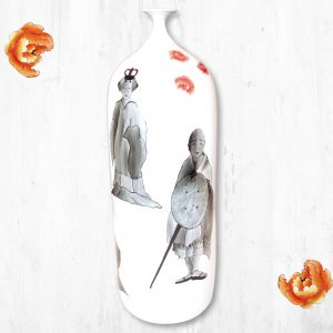 Vaso giapponese in porcellana