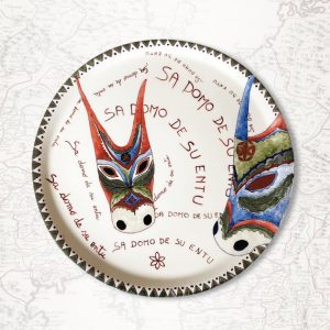 Piatto porcellana - Sa domo de su entu